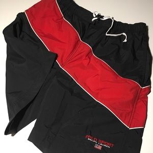 POLO SPORT SWIM TRUNKS SIZE MEDIUM 🚨🥶